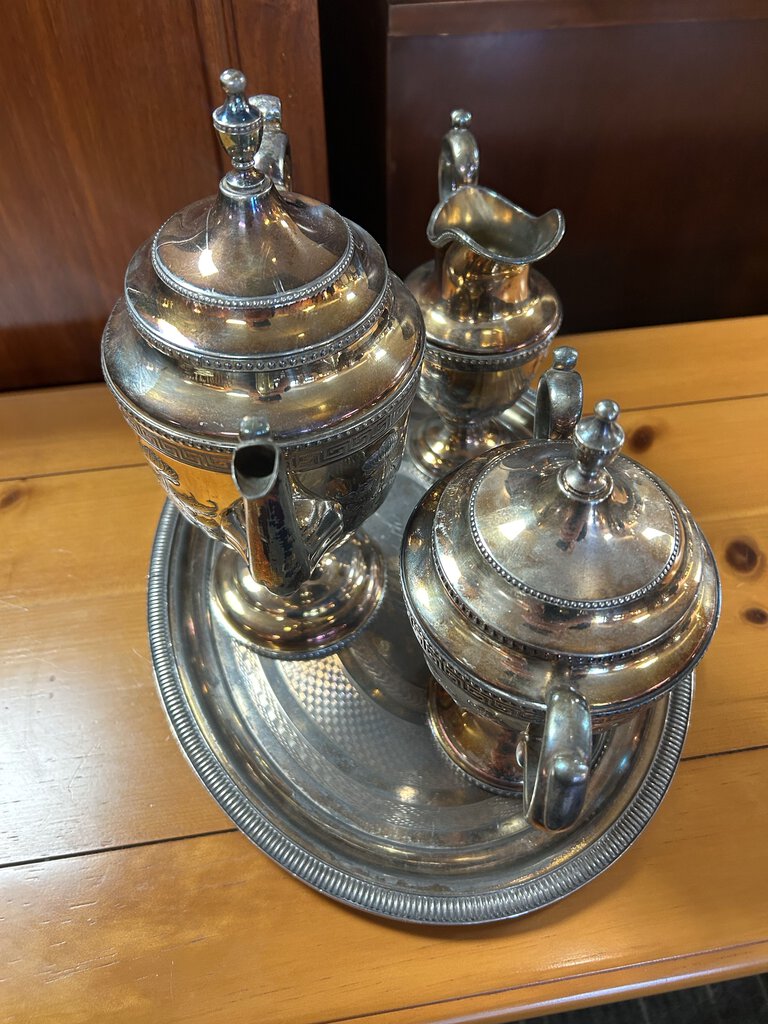 Victorian Silverplate Tea Set "Elizabeth"