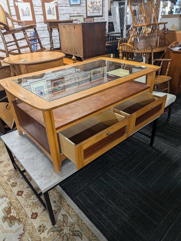 Glass Top Coffee Table