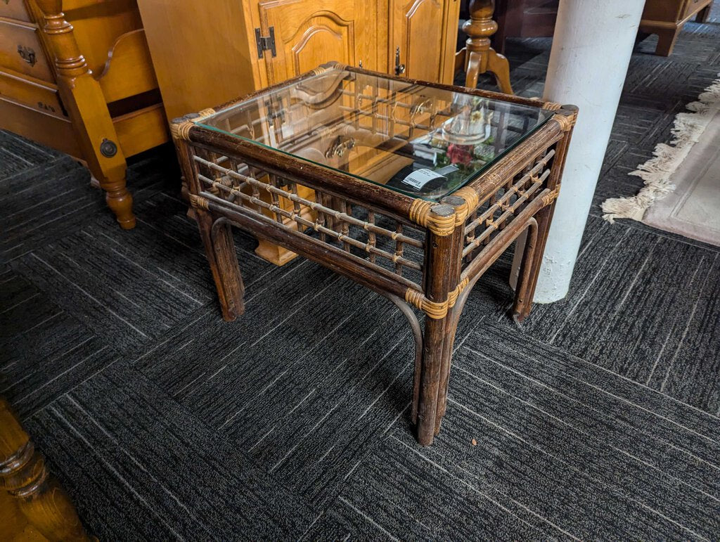 Bamboo Side Table