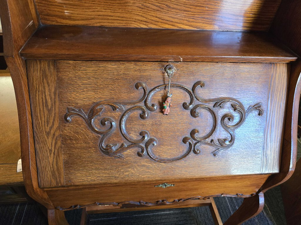 Cute Oak Drop-front Desk Circa 1890