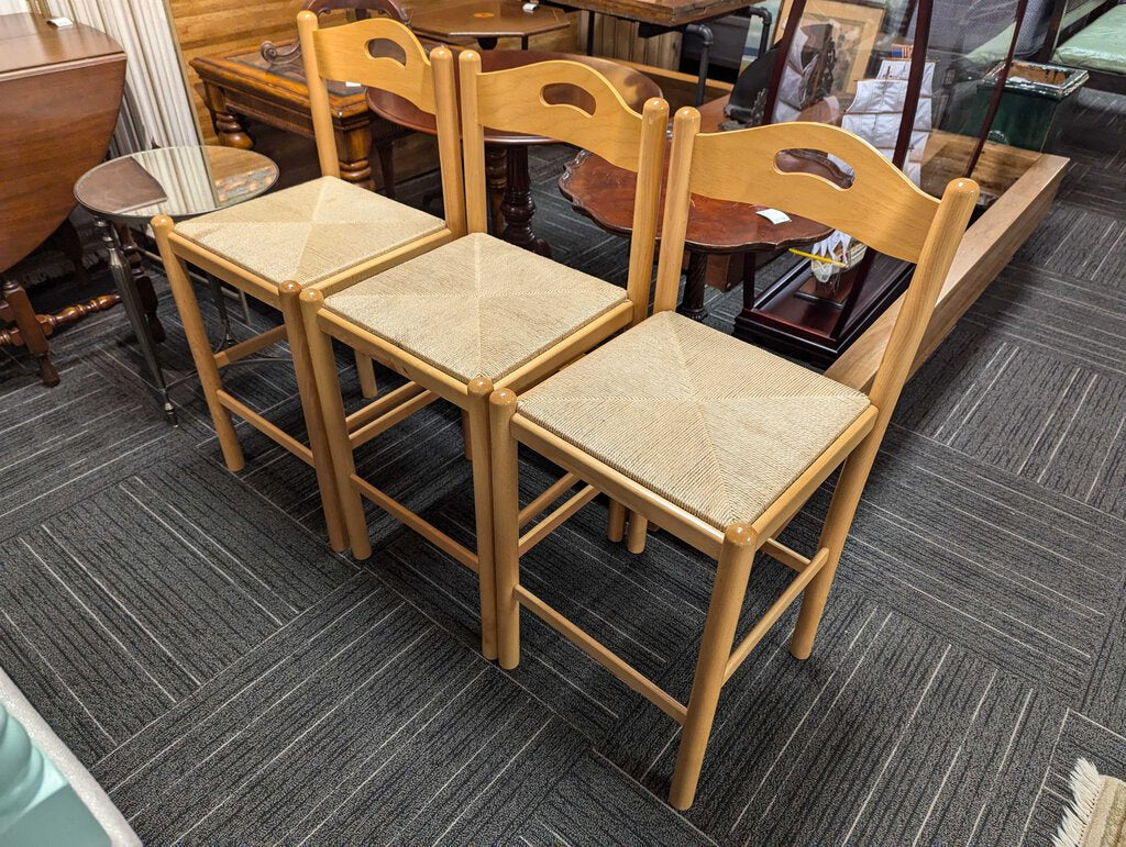 Three Maple Stools