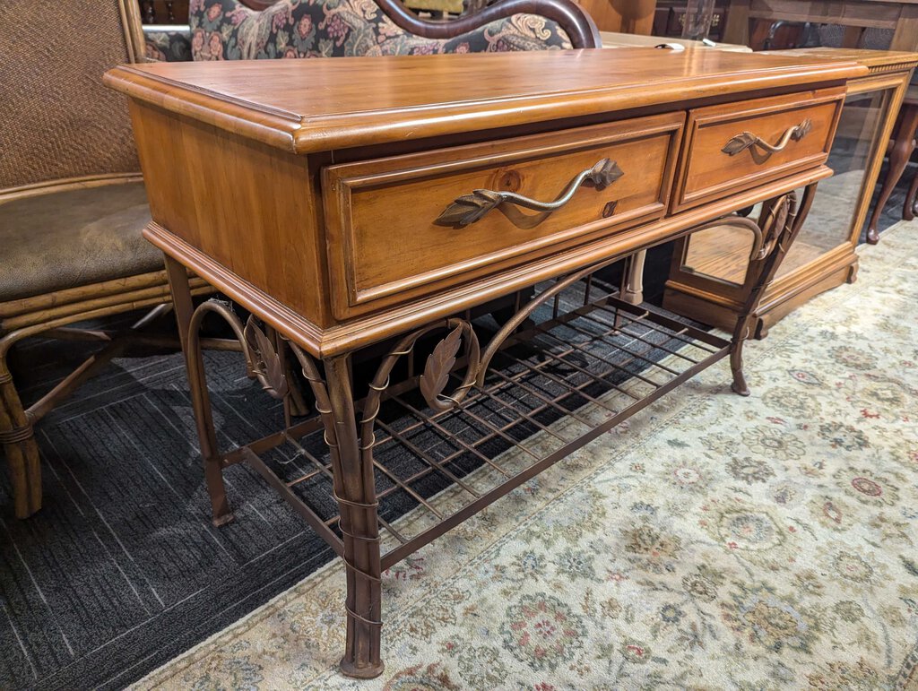 Two Drawer Sofa Table