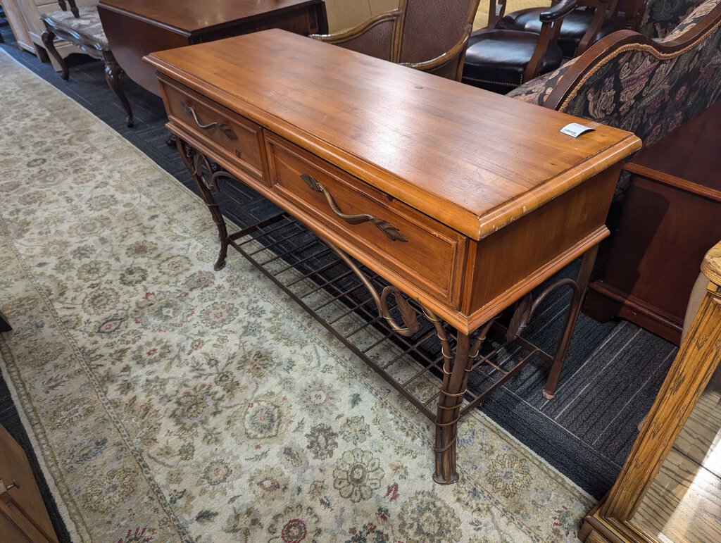 Two Drawer Sofa Table