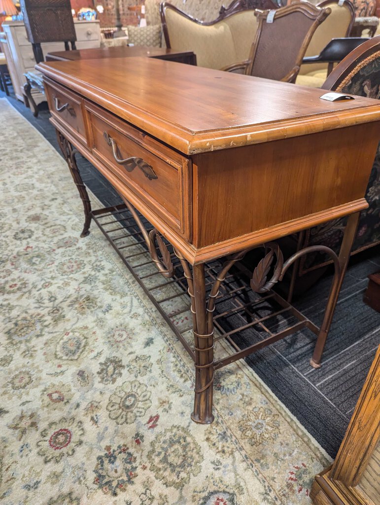 Two Drawer Sofa Table