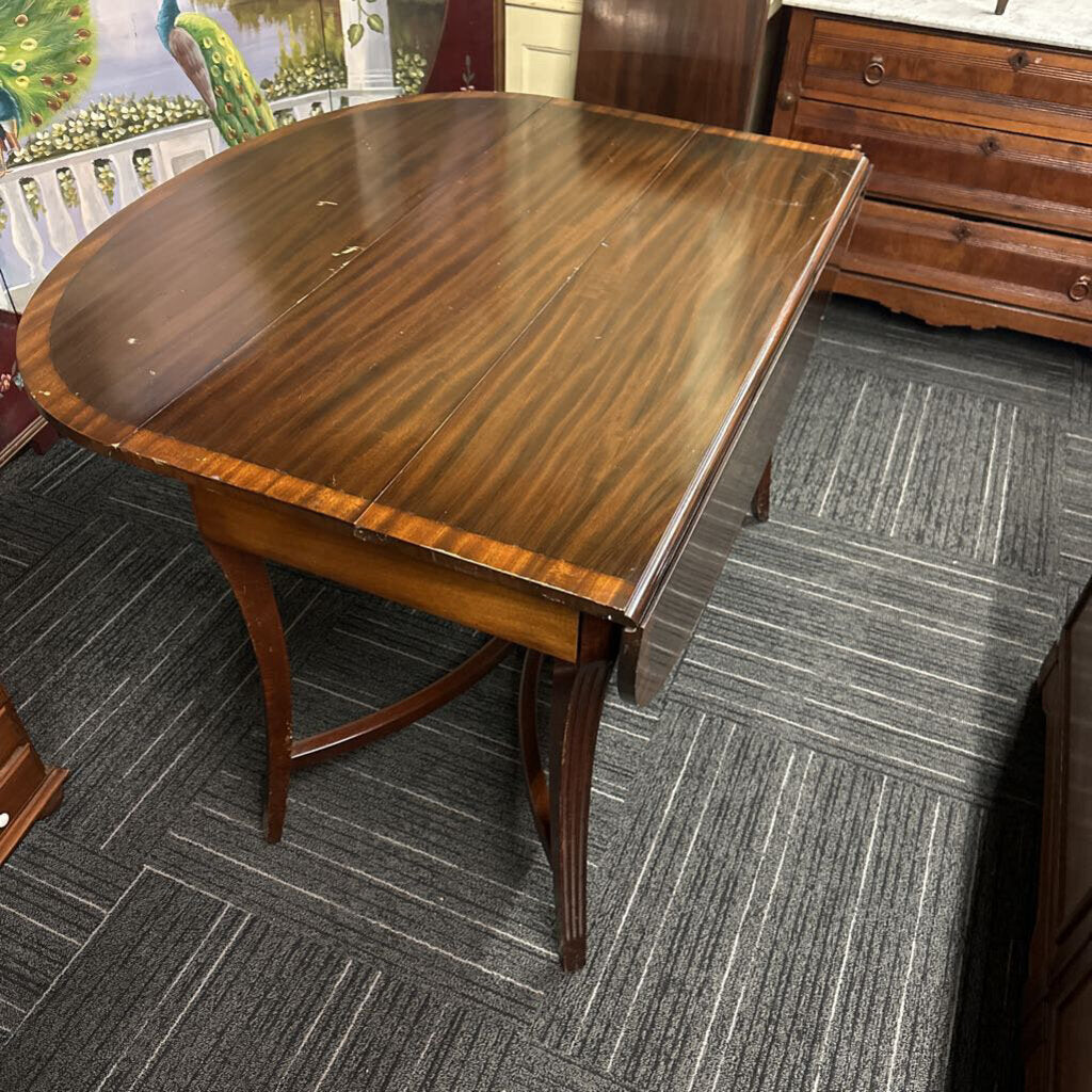 Vintage Mahogany Drop Leaf Table