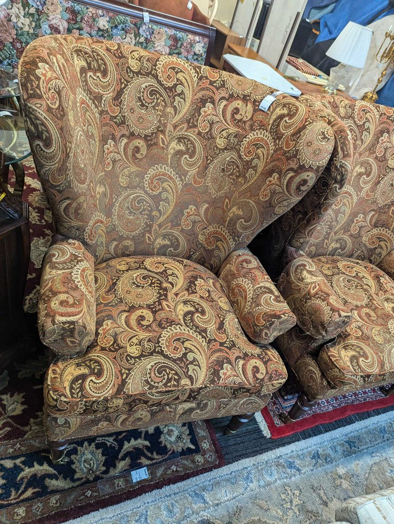 Paisley Wingback Chair