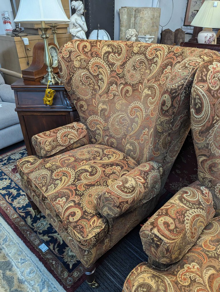 Paisley Wingback Chair