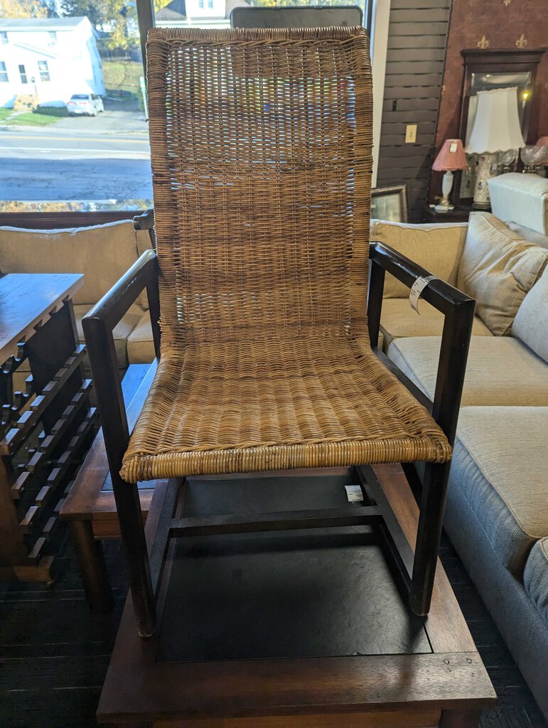 Modern Wicker Armchair