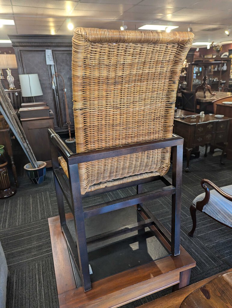 Modern Wicker Armchair