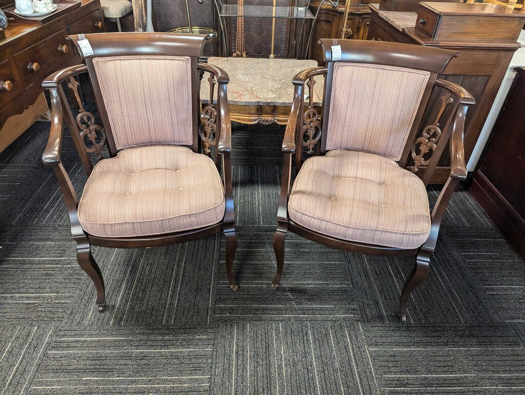 Pair Of Vintage Armchairs