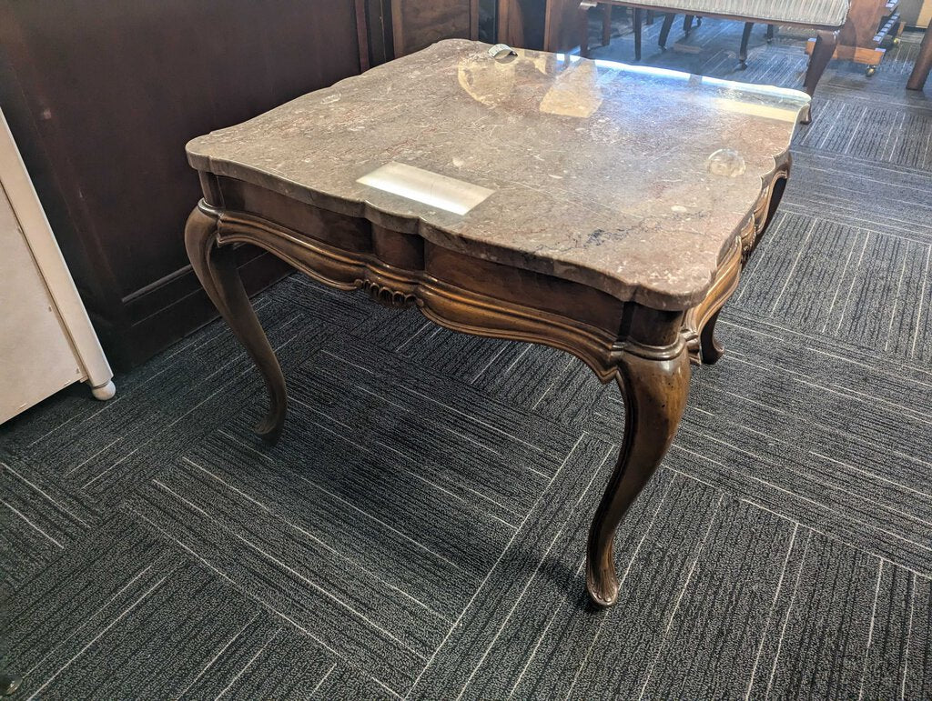 Marble Top Side Table