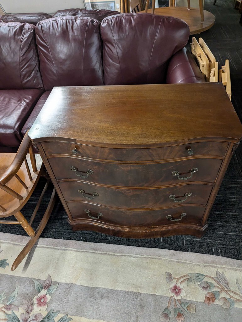 Vintage Mahogany Server