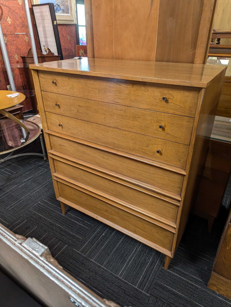 Mid Century Modern Five Drawer Chest