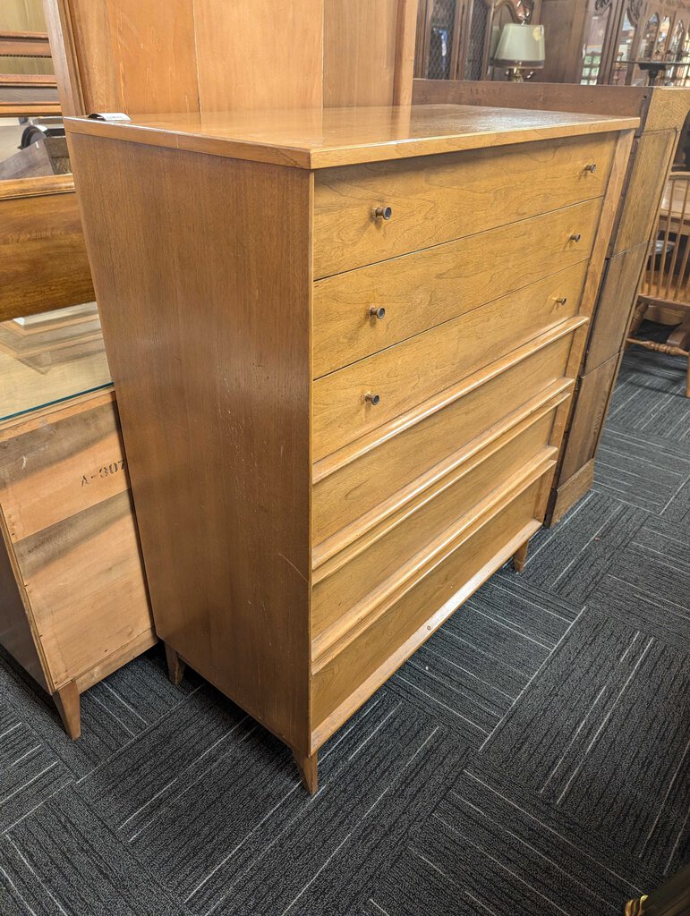 Mid Century Modern Five Drawer Chest