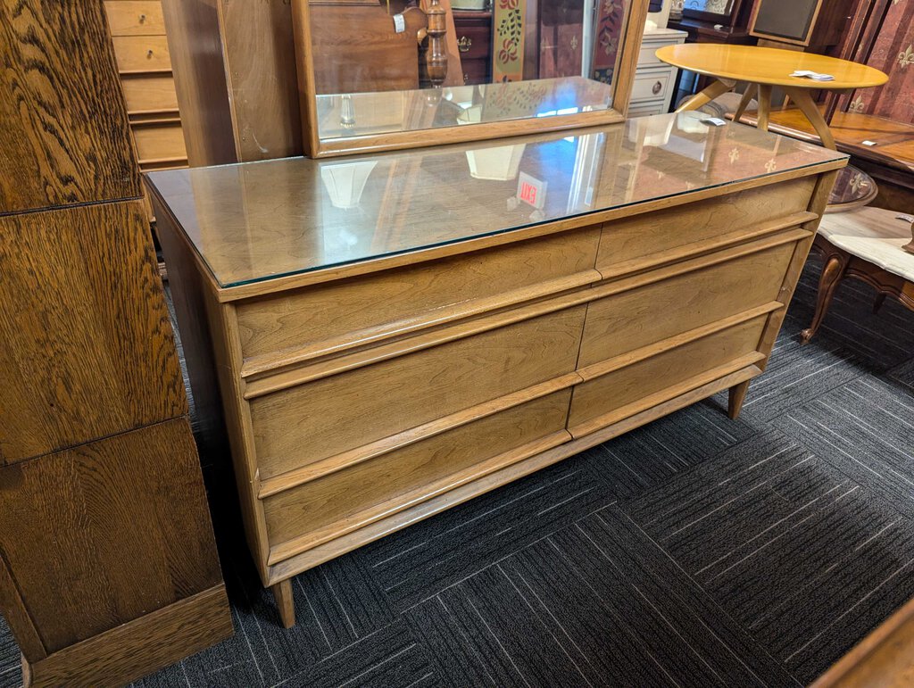 Mid Century Modern Dresser With Mirror