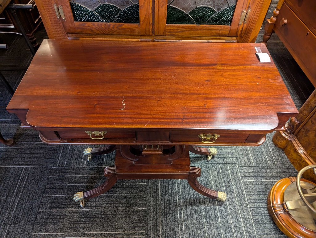 Mahogany Entry Table