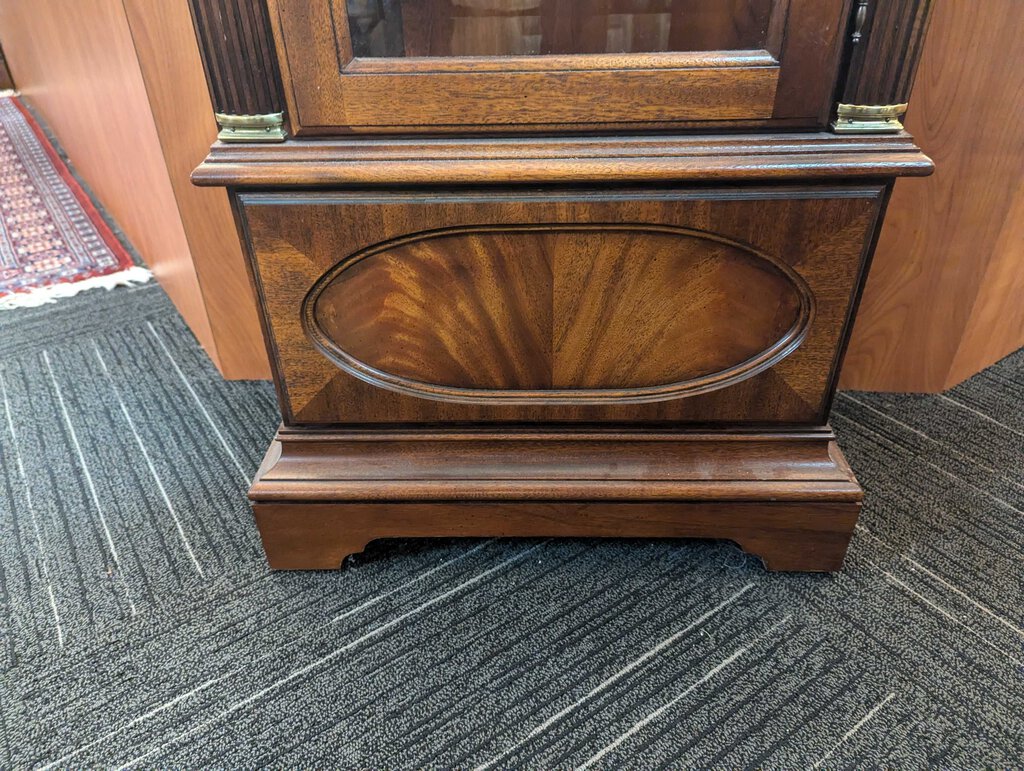 Flame Mahogany Howard Miller Grandfather Clock