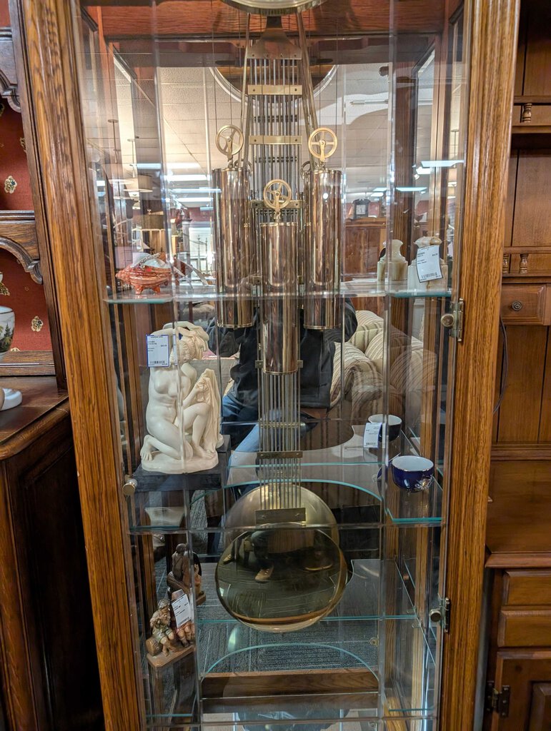 Ridgeway Curio Grandfather Clock