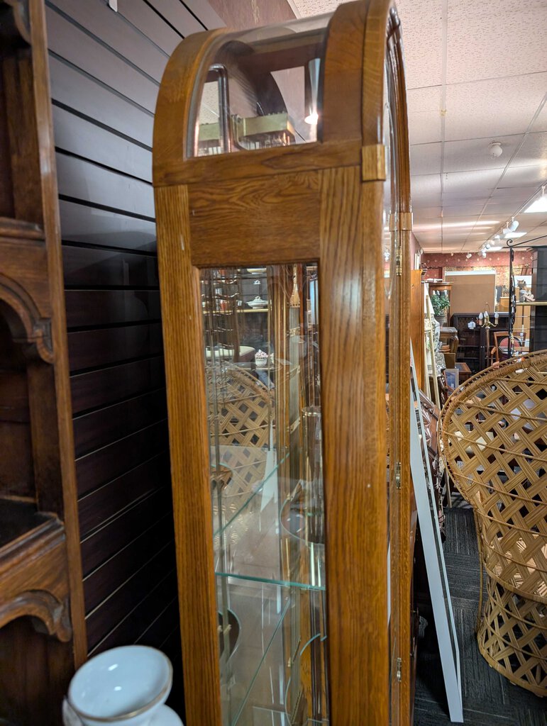 Ridgeway Curio Grandfather Clock