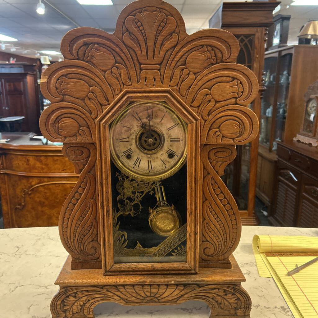 Antique Gingerbread Clock (as is)