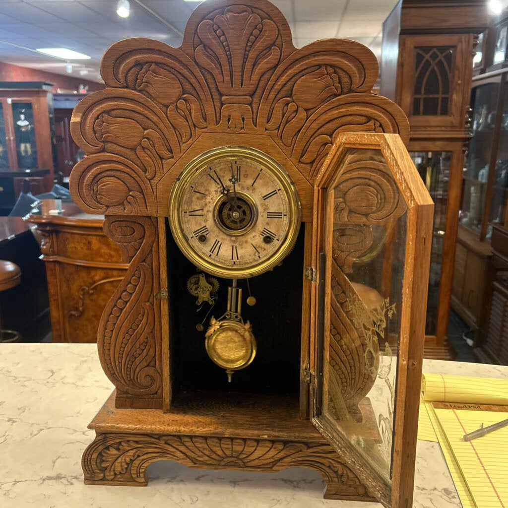 Antique Gingerbread Clock (as is)