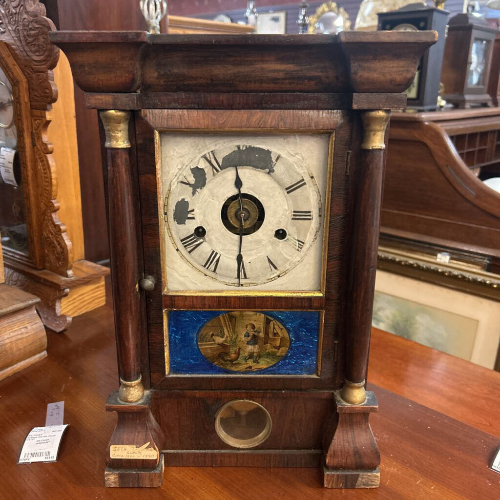 Antique Mantle Clock (as is)