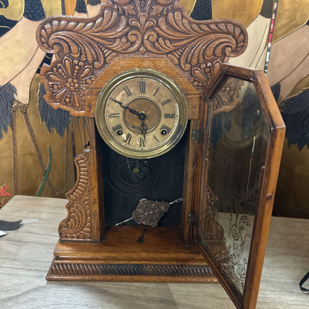 Antique Mantle Clock (as is)