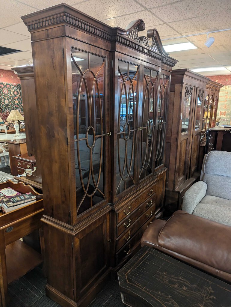 Formal Mahogany China Cabinet by Fancher Furniture Co.