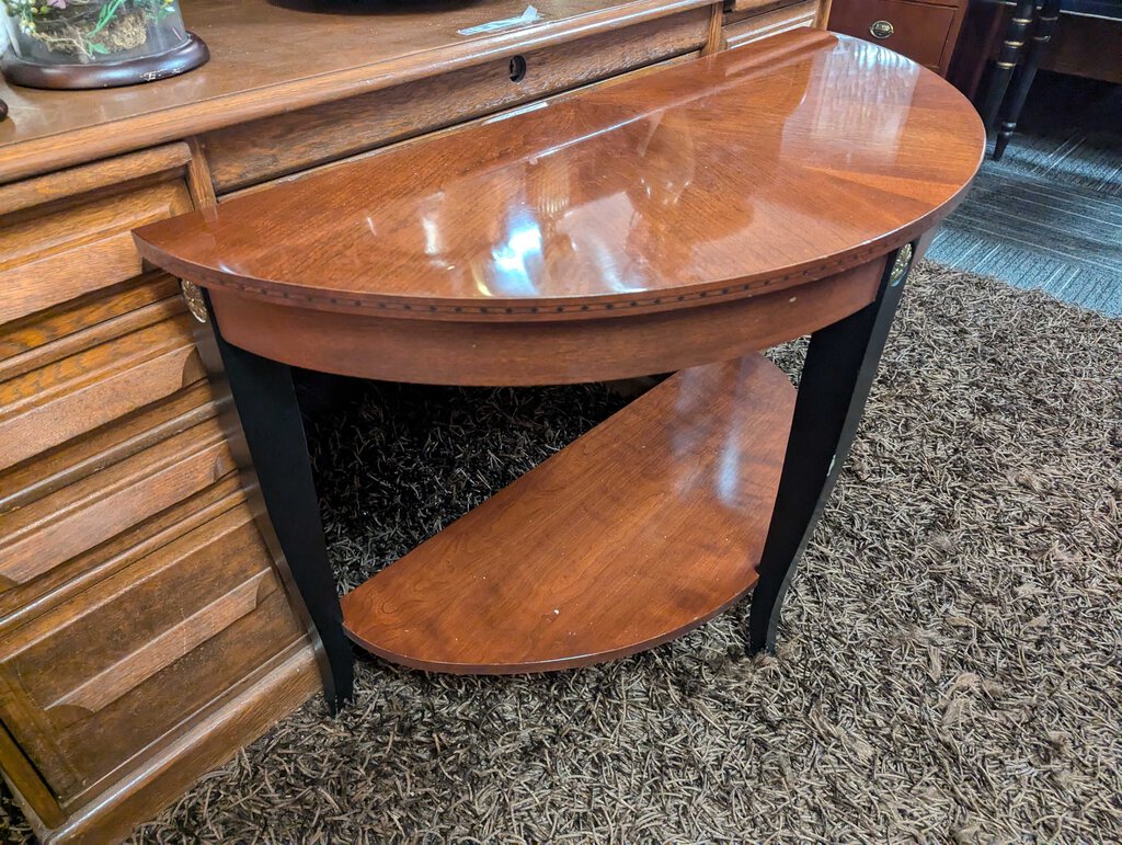 Ethan Allen Cherry Console Table