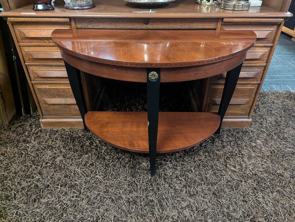 Ethan Allen Cherry Console Table