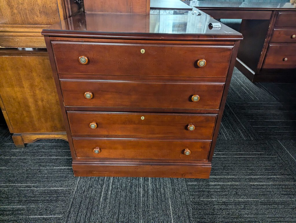 Ethan Allen Cherry File Cabinet