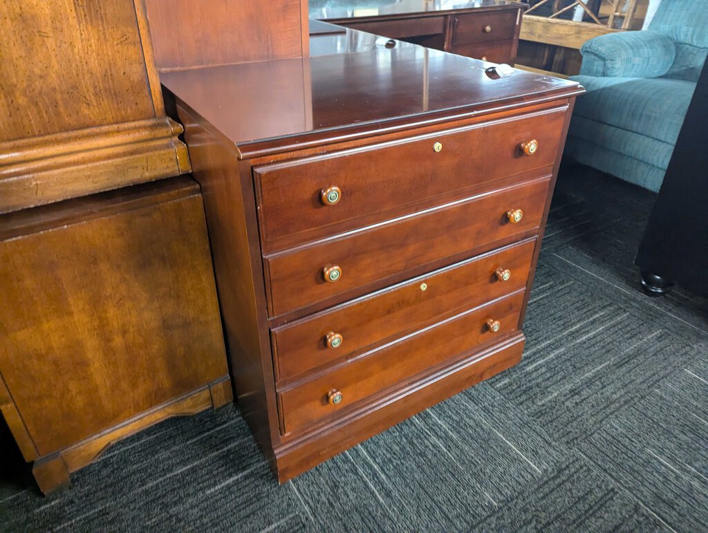 Ethan Allen Cherry File Cabinet