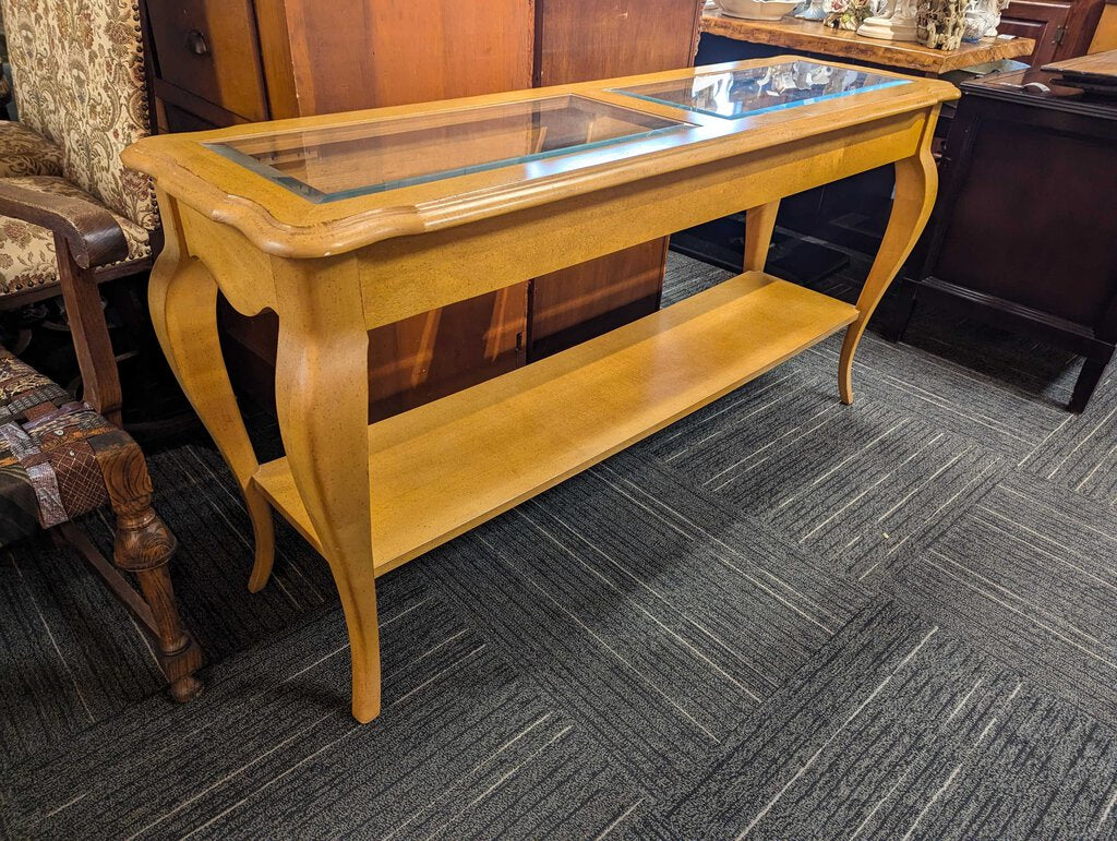 French Provincial Sofa Table