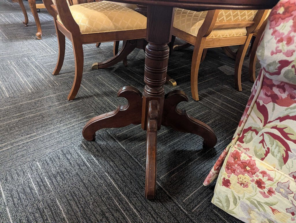 Antique Oak Parlor Table