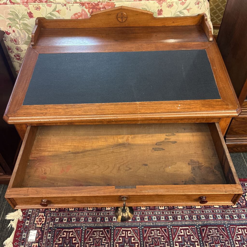 Victorian Walnut Desk Circa 1880