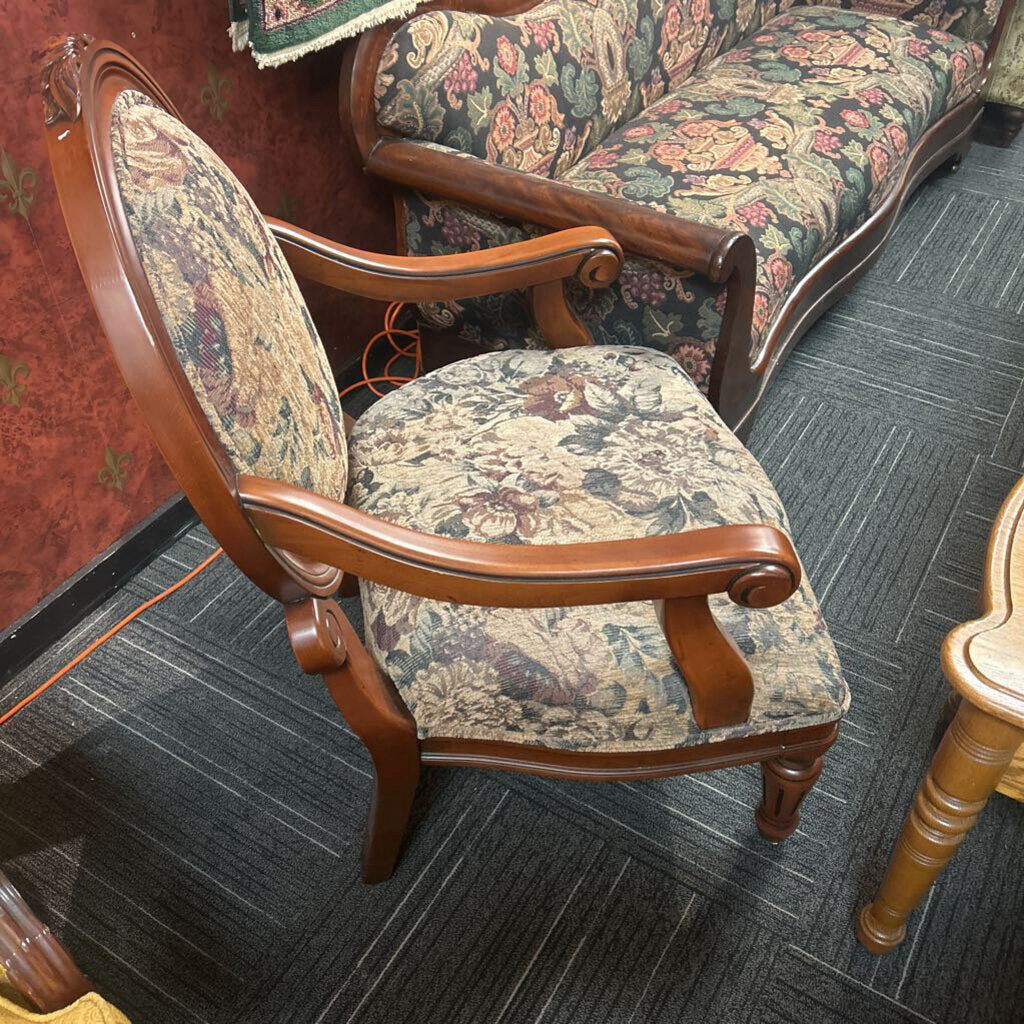 Large Formal Arm Chair