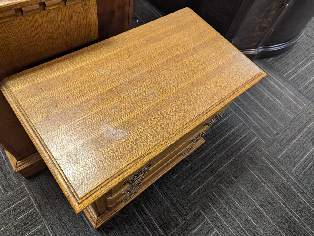 Vintage Oak Nightstand