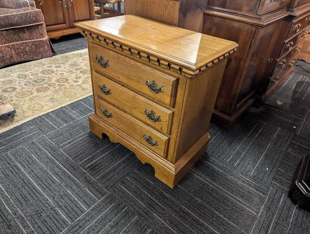 Vintage Oak Nightstand