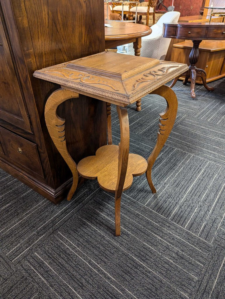 Antique Oak Side Table