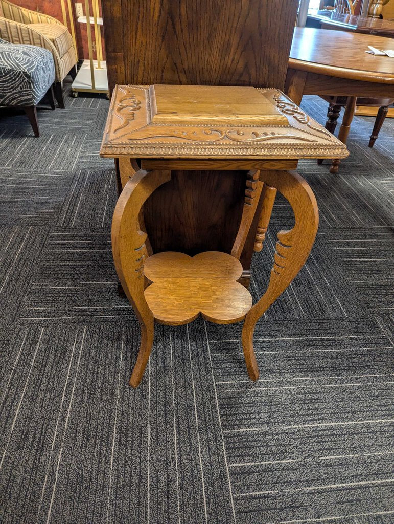 Antique Oak Side Table