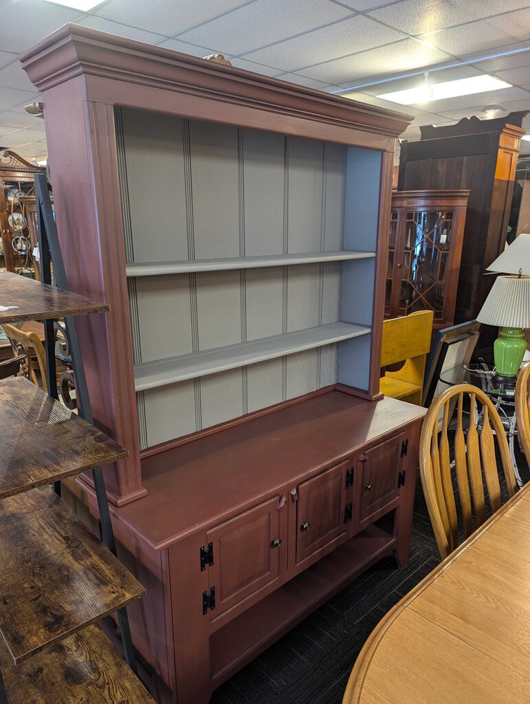 Painted Country Hutch