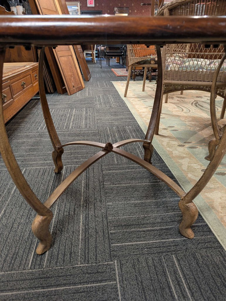 Pair of Stone Top End Tables