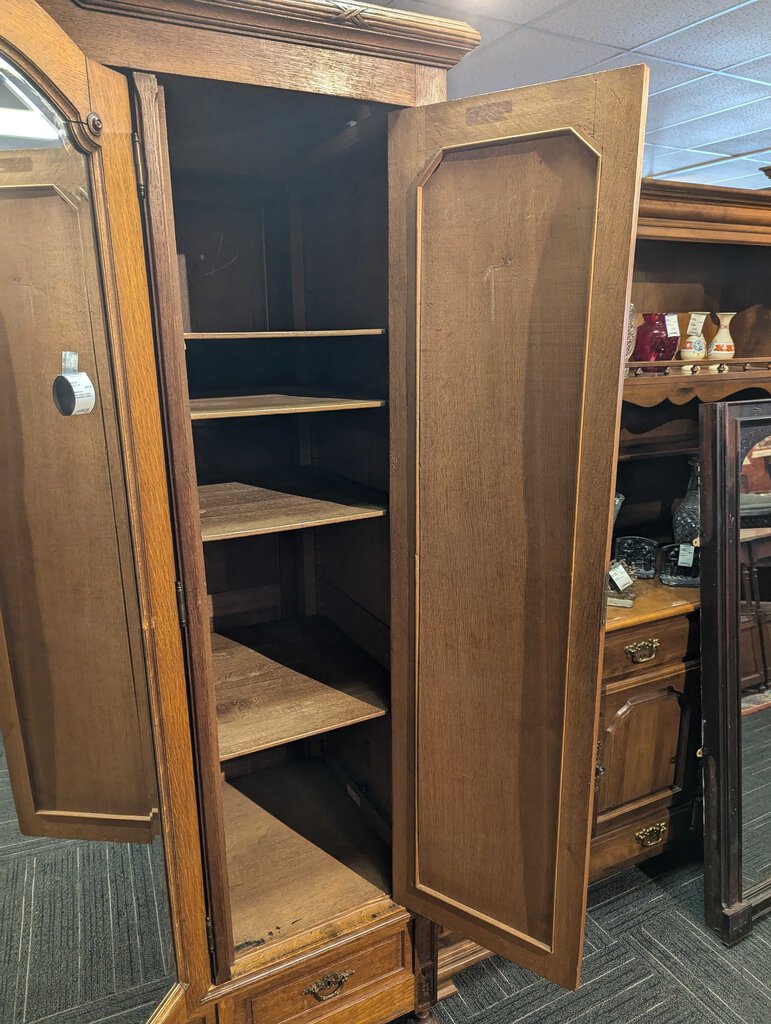 19th Century French Knockdown Armoire