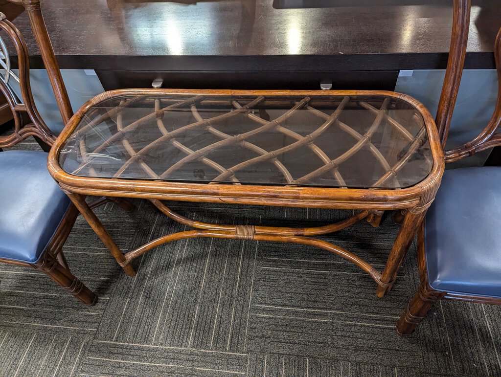 Rattan Sofa Table