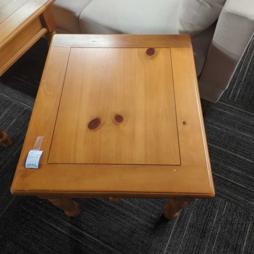 Pine One Drawer Side Table