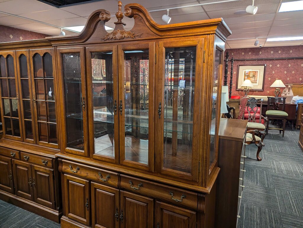 Oak China Cabinet