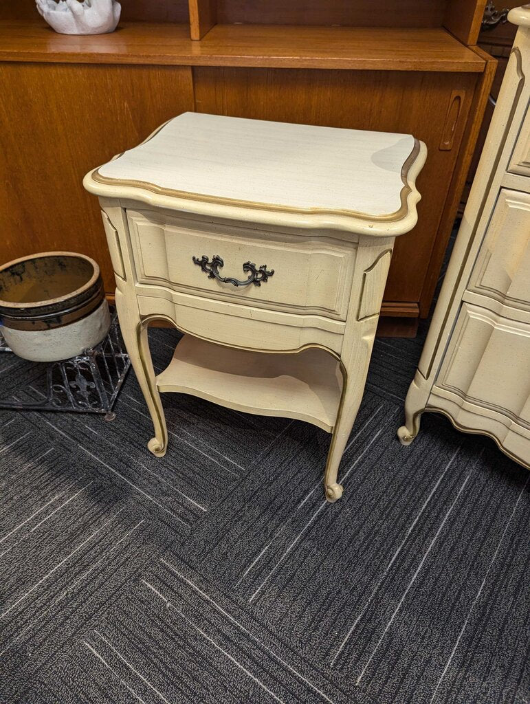 Vintage French Provincial Nightstand