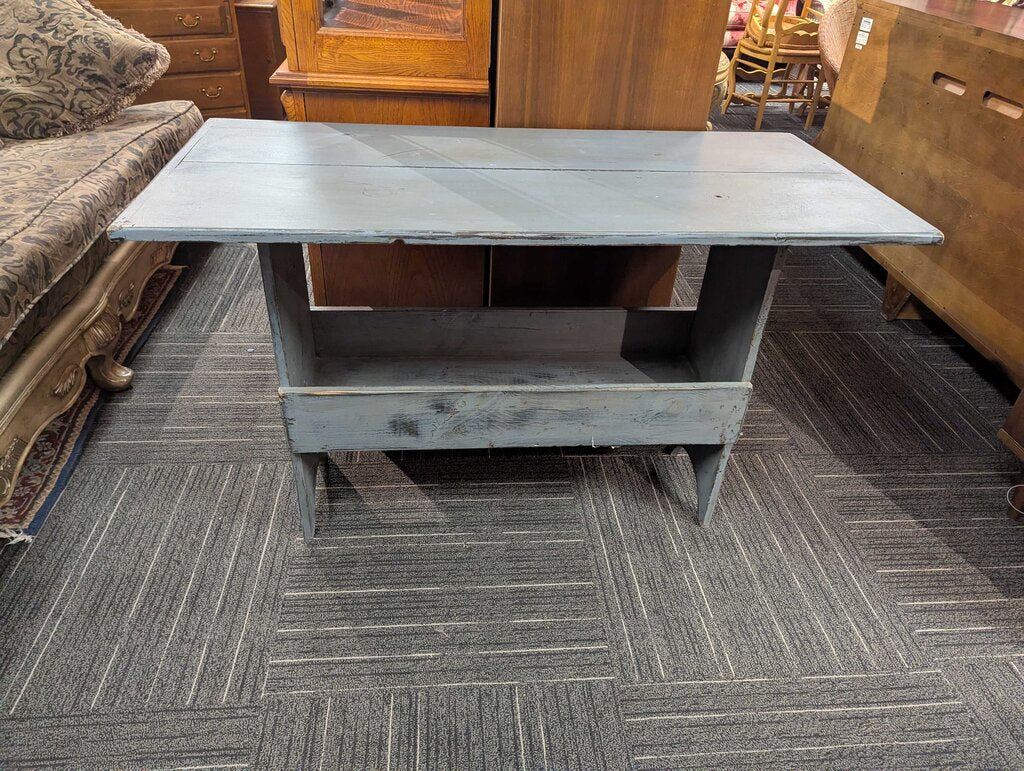 Country Blue Painted Table