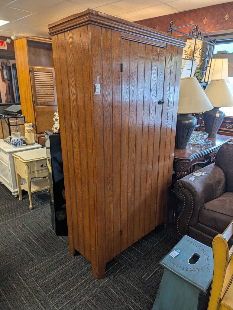 Antique Oak Jelly Cupboard