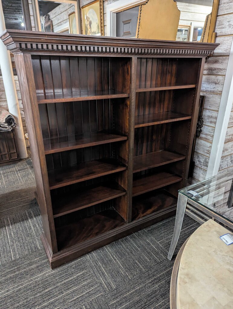 Antique Double Bookshelf